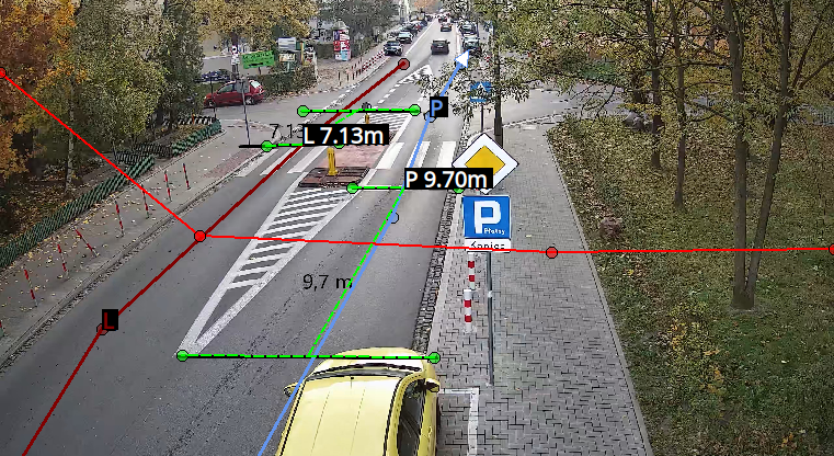 Poprawny montaż kamery dla odcinkowego pomiaru prędkości