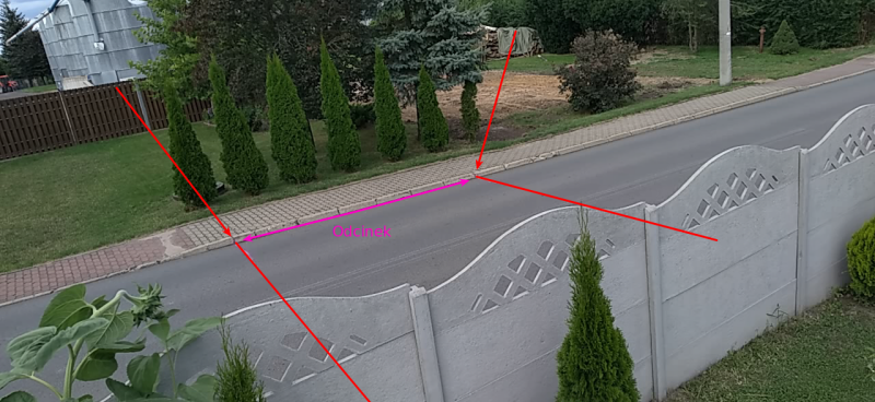 Poprawny montaż kamery dla odcinkowego pomiaru prędkości